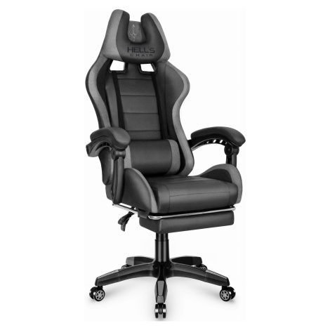 Herní židle HC-1039 Gray-Black Mesh