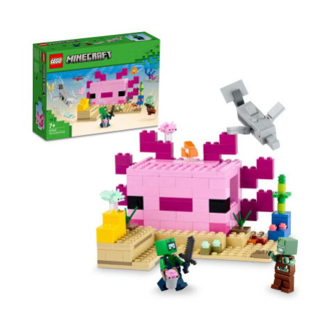 LEGO® Minecraft® 21247 Domeček axolotlů