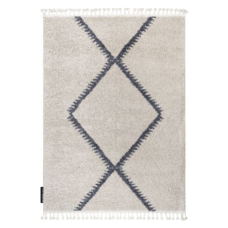 Kusový koberec Berber Maknes B5910 cream and grey FOR LIVING