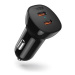 ChoeTech Dual USB-C Ports PD 2x 20W (total 40W) Car Charger Black