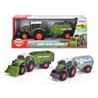 DICKIE - Traktor Fendt Micro Farmer, 18cm, 3 druhy, Mix produktů