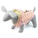 Vsepropejska Sweet růžová bunda pro psa se srdíčky Barva: Růžová, Délka zad (cm): 30, Obvod hrud