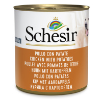 Výhodné balení Schesir konzervy 12 x 285 g - kuřecí s bramborami