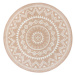 Hanse Home Collection koberce Kusový koberec Celebration 105505 Valencia Ivory kruh - 200x200 (p