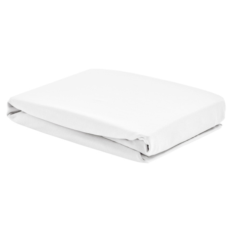 Christian Fischbacher Bavlněné prostěradlo DREAMCATCHER Sea Salt 180 x 200 cm