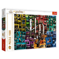Trefl Puzzle 1500 - Svět Harryho Pottera