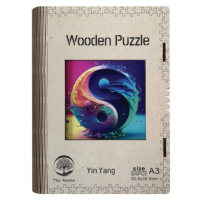 Dřevěné puzzle Jin Jang A3