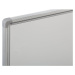 eurokraft basic Bílá tabule, ocelový plech, lakovaný, š x v 600 x 450 mm