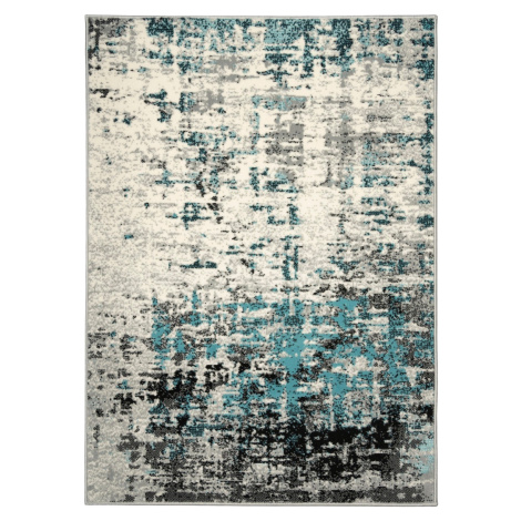 Alfa Carpets Kusový koberec Beton blue Rozměry koberců: 80x150