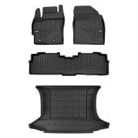 Set 3D gumové autokoberce rohož Toyota Verso 2 2009-2018