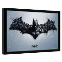 Obraz na zeď - Batman: Arkham Origins - Logo, 44.5 × 34.3 cm