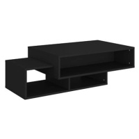 Shumee Konferenční stolek černý 105 × 55 × 32 cm dřevotříska
