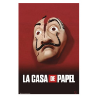 Plakát 61x91,5cm La Casa De Papel - Mask