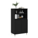 vidaXL Skříň highboard černá 60 x 36 x 110 cm kompozitní dřevo