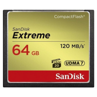 SanDisk Extreme CompactFlash 64 GB SDCFXSB-064G-G46 CompactFlash 64 GB Paměťová karta