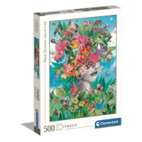 Puzzle 500 Hlavou v džungli