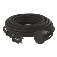 EMOS Venkovní prodlužovací kabel s 1 zásuvkou ZANE 10 m černý