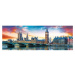 TREFL PUZZLE Panoramatické foto pohled na Londýn skládačka 66x23,5cm 500 dílků