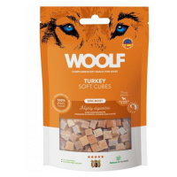 WOOLF pochoutka Soft Cubes Turkey 100 g