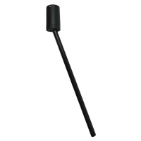 Viokef Stropní bodové svítidlo Zenia LED, černé, výška 48,5 cm