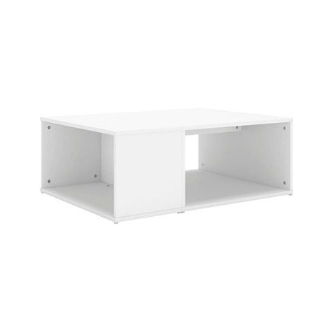 SHUMEE Konferenční stolek bílý 90 × 67 × 33 cm dřevotříska, 806903