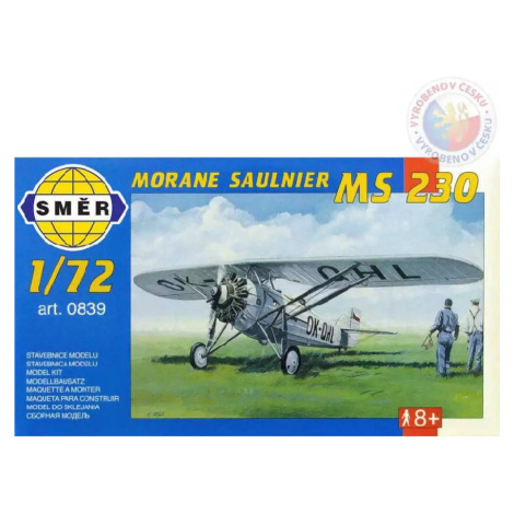 SMĚR Model letadlo Morane Saulnier MS 230 1:72 (stavebnice letadla) BAYO.S