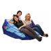 Sedací pytel BeanBag duo-dark blue-cyan