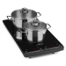 Klarstein VariCook Slim, indukční vařič, 2900 W, 2 zóny, 60-240 °C, černý