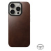 Nomad Magnetic Horween kožený kryt iPhone 15 Pro hnědý