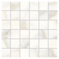Mozaika Rako Cava bílá 30x30 cm lesk WDM05830.1