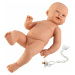 Llorens 45002 NEW BORN DÍVKO - realistické miminko s celovinylovým tělem