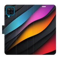 iSaprio Flip pouzdro Color Waves pro Samsung Galaxy A12