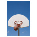 Fotografie Basketball falling through hoop, Burazin, 26.7 × 40 cm