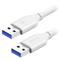 AlzaPower Core USB-A (M) to USB-A (M) 3.0, 1m bílý