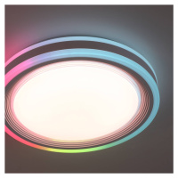 JUST LIGHT. LED stropní svítidlo Spheric, CCT, RGB, Ø 40cm