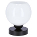 Bílá stolní lampa se skleněným stínidlem (výška 19 cm) Caldera – Candellux Lighting