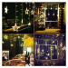 VOLTRONIC® 59573 Vánoční dekorace - svítící hvězdy - 150 LED teple bílá