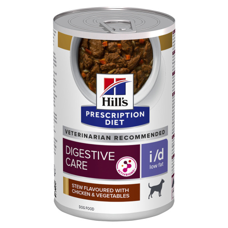 Hill's Prescription Diet i/d Low Fat Digestive Care Ragout Chicken - 12 x 354 g Hills