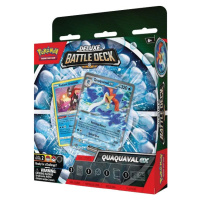 Nintendo Pokémon TCG: Deluxe Battle Deck - Meowscarada ex & Quaquaval ex Varianta: Quaquaval