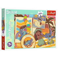 Trefl Puzzle Lilo & Stitch: Hudební svět 200 dílků