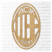 Logo fotbalového klubu na zeď - ACM