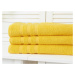 B.E.S. - Petrovice, s.r.o. Bavlněný froté ručník Standard - Yellow Rozměr: 50 x 100