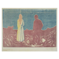 Obrazová reprodukce Two People, 1899, Munch, Edvard, 40x30 cm