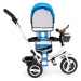 Dětská tříkolka - kočárek Ecotoys Lucas modrá