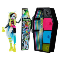 Mattel monster high skulltimate secrets frankie stein neonová, hnf79