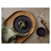 Porcelánový desertní talíř průměr 15 cm COPPA KURO ASA Selection - černý