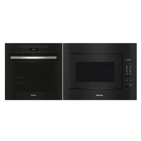 MIELE DGC 7351 Black Line + MIELE M 2240 SC OBSW