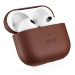 Epico Leather Case Airpods 4/4 (ANC) - hnědá