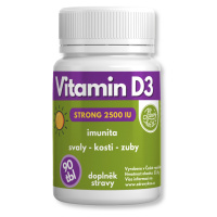 Zdravýkoš Vitamin D3 STRONG 2500 IU, 90 tablet