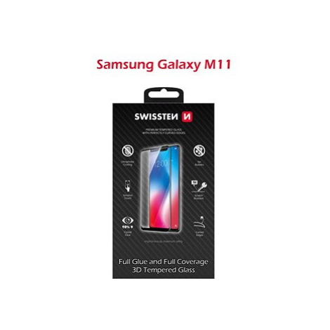 Swissten 3D Full Glue pro Samsung M115 Galaxy M11 černé